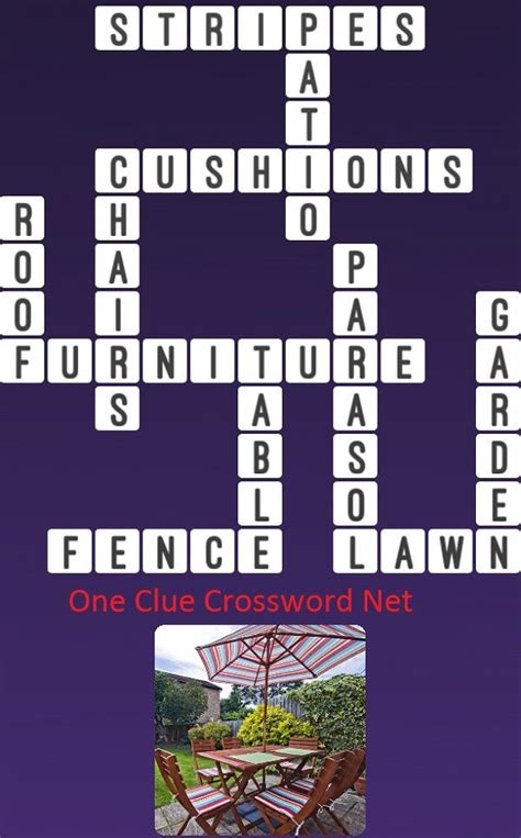 Click the answer to find similar crossword clues. . Patio crossword clue